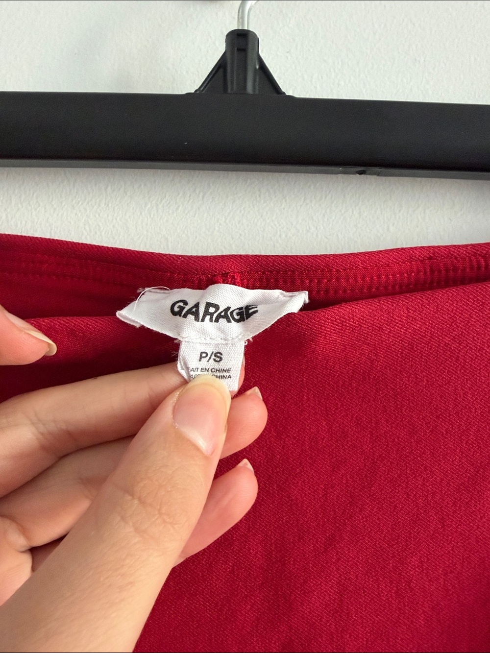 Garage Red Skort - Picture 3 of 4